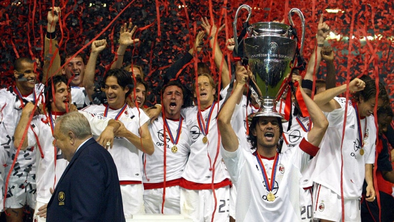 Juve-Milan 2-3, quando Maldini alzò la Champions League al cielo di Manchester