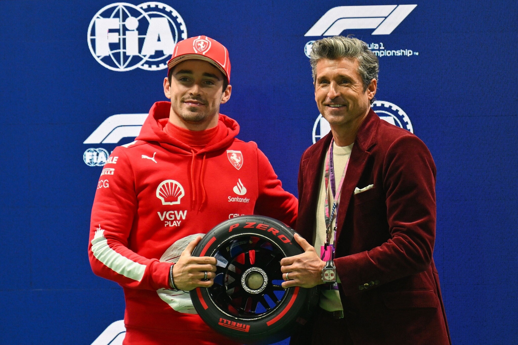 Leclerc e la pole di Las Vegas