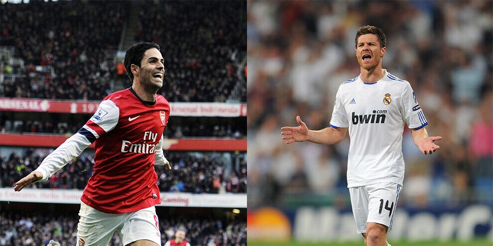 Arteta e Xabi Alonso, gli amici al vertice