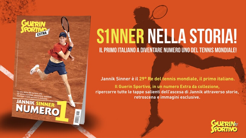 È in edicola “Jannik Sinner Numero 1”