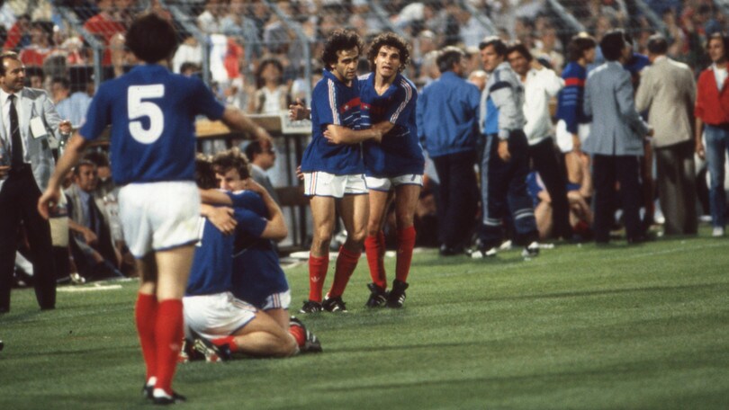 Il magico quadrilatero della Francia di Platini
