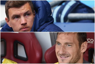 Roma, gioca Dzeko ma Totti non molla