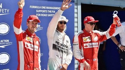 F1, Qualifiche Gp Italia: Hamilton in pole, Ferrari vicinissime!