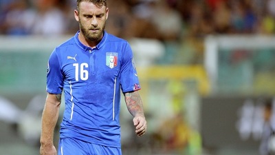 De Rossi, niente paura: è la seconda espulsione in più di 100 partite