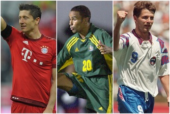 Lewandowski, Archie Thompson e Oleg Salenko