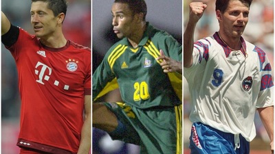 Lewandowski, Archie Thompson e Oleg Salenko
