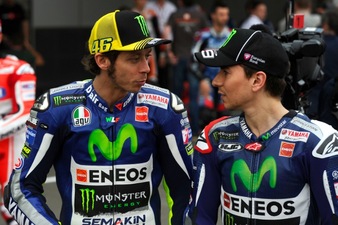 Lorenzo campione di oggi, Valentino Rossi di sempre