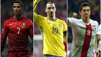 Tre top team per Euro 2016