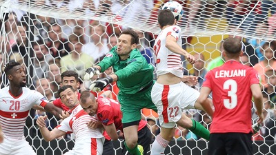 Euro 2016, Albania-Svizzera 0-1