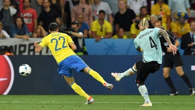 Euro 2016, Svezia-Belgio 0-1