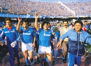Le avversarie del Napoli di Maradona