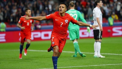 Alexis Sanchez e i gol del Cile