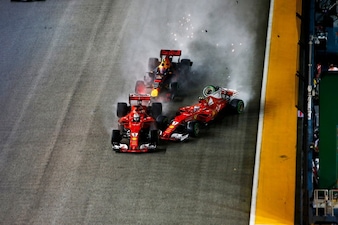 F1, disastro Ferrari a Singapore