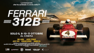 F1, il mito della Ferrari 312B torna a rivivere nei cinema