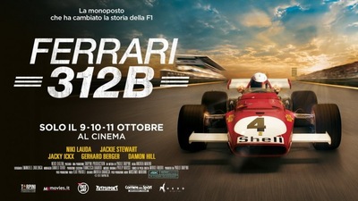 F1, il mito della Ferrari 312B torna a rivivere nei cinema
