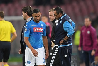 Ghoulam, notte maledetta: rottura del crociato