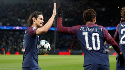 Neymar e Cavani, concorso di bellezza