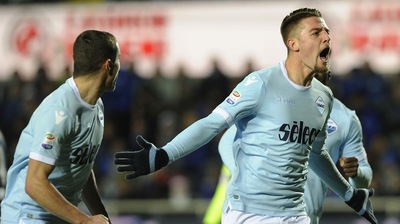 Tra Atalanta e Lazio pari spettacolo: Milinkovic da impazzire