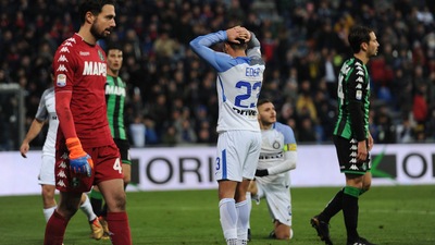 Inter ko anche col Sassuolo