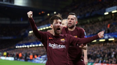 Messi, un gol al Chelsea: non c'era mai riuscito