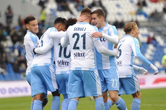 Sassuolo-Lazio 0-3: Inzaghi vola con Milinkovic-Savic e Immobile
