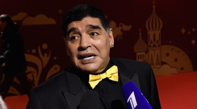 La prima volta di Maradona