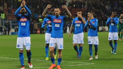 Il Napoli allunga in vetta