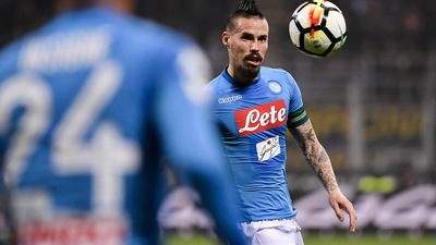 Il Napoli frenato dall'Inter