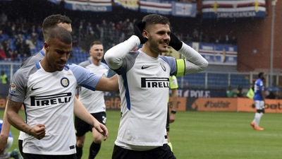 Icardi show, che poker alla Samp!
