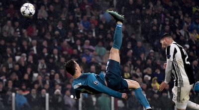 Cristiano Ronaldo e altre rovesciate