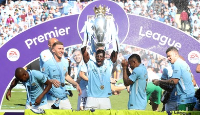 La festa del Manchester City