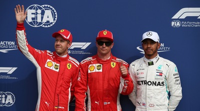 Raikkonen-Vettel, è prima fila Ferrari a Monza!