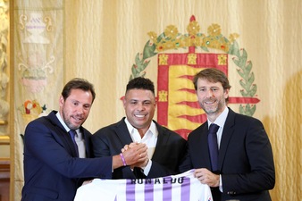 Ronaldo fenomeno a Valladolid
