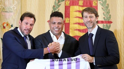 Ronaldo fenomeno a Valladolid