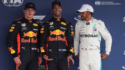 F1 Messico: Ricciardo e la pole in extremis su Verstappen