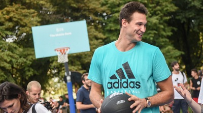 Sulla schiena di Gallinari