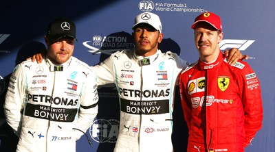 Gp Australia: Hamilton in pole, Ferrari staccate