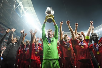 La rivincita di Adrian e la vittoria del Liverpool in Supercoppa Europea