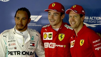 Leclerc e l'inaspettata pole Ferrari a Singapore