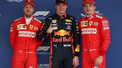 F1 Messico: prima fila Ferrari, Verstappen penalizzato