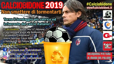 Tornano i flop del calcio: vota il Calciobidone 2019!