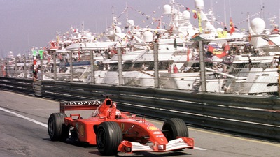 Schumacher e il tris di vittorie Ferrari a Monaco