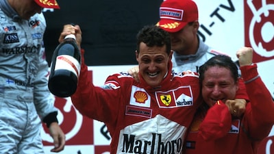 Schumacher e il primo titolo iridato in Ferrari