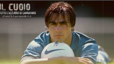 Fabio Cannavaro, 27 anni fa il suo esordio in Serie A