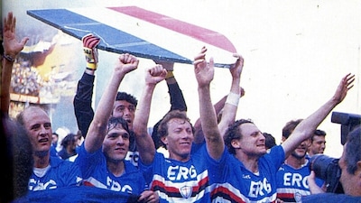 Sampdoria, 30 anni fa il primo storico scudetto