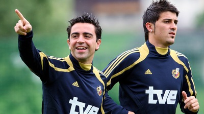 Xavi, il miglior giocatore dell'Europeo 2008 vinto dalla Spagna