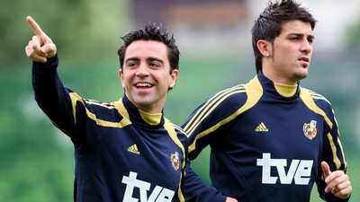 Xavi, il miglior giocatore dell'Europeo 2008 vinto dalla Spagna