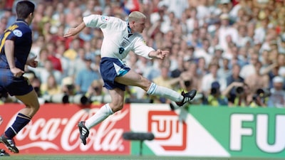 Scozia-Inghilterra Euro '96, Paul Gascoigne e la "sedia del dentista"