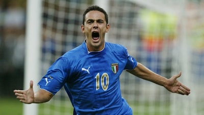 Italia-Galles, la tripletta di Pippo Inzaghi contro i Dragoni