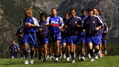 Elicotteri, Batistuta e Trapattoni: i ritiri della Fiorentina nei '90